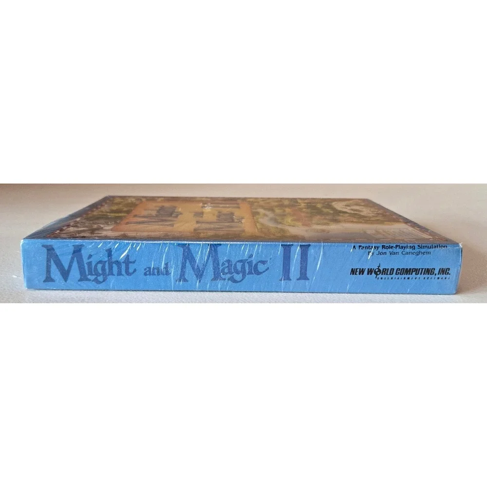 Sealed Vintage Might and‎ Magic II IBM PC Big Box Game